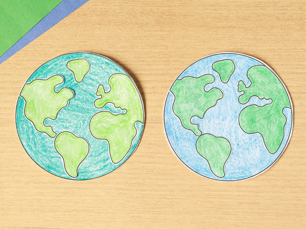 Printable Build A Planet Earth Craft