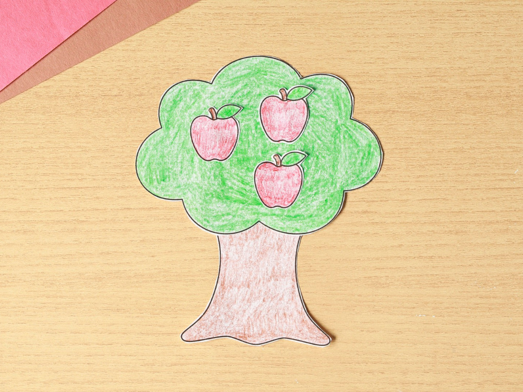 Printable Build an Apple Tree Craft