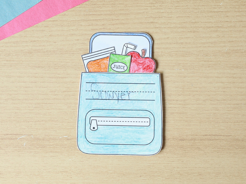 Printable Build a Lunchbox Craft