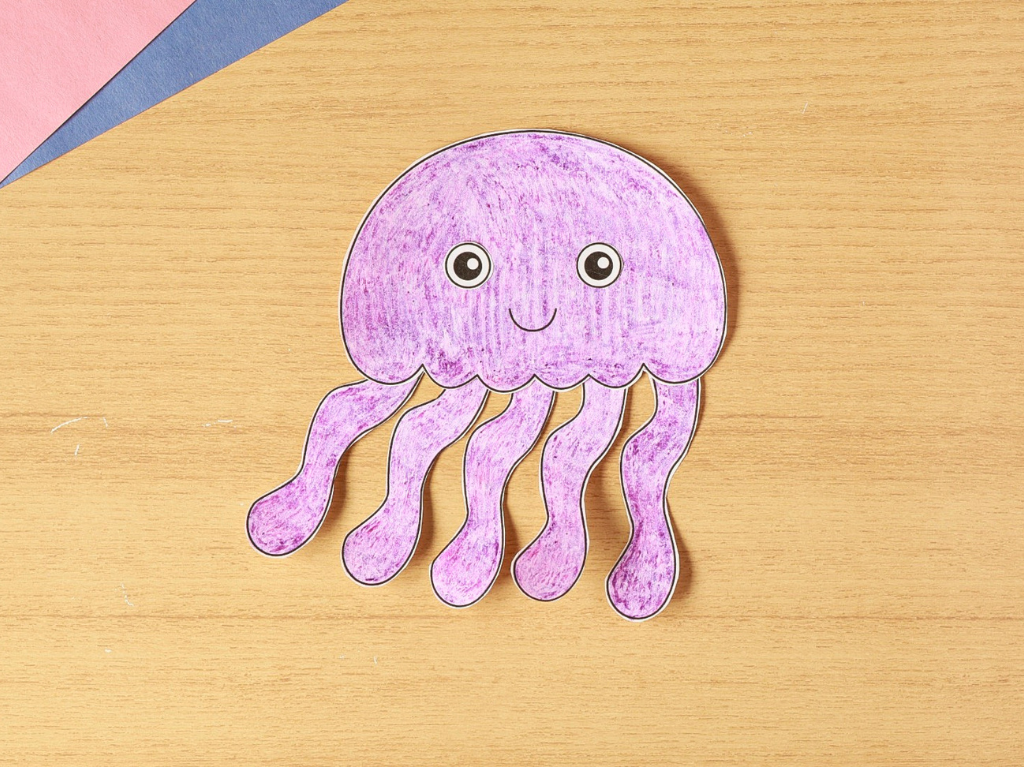 Printable Build A Jellyfish Craft