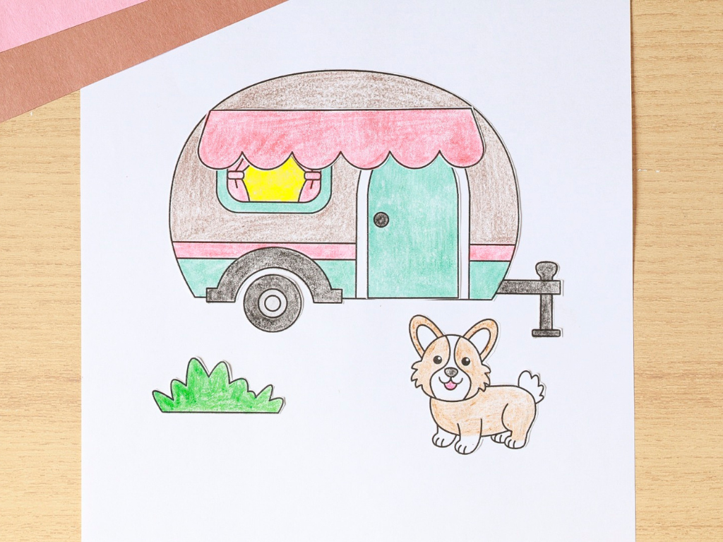 Printable Build a Camper Trailer Craft