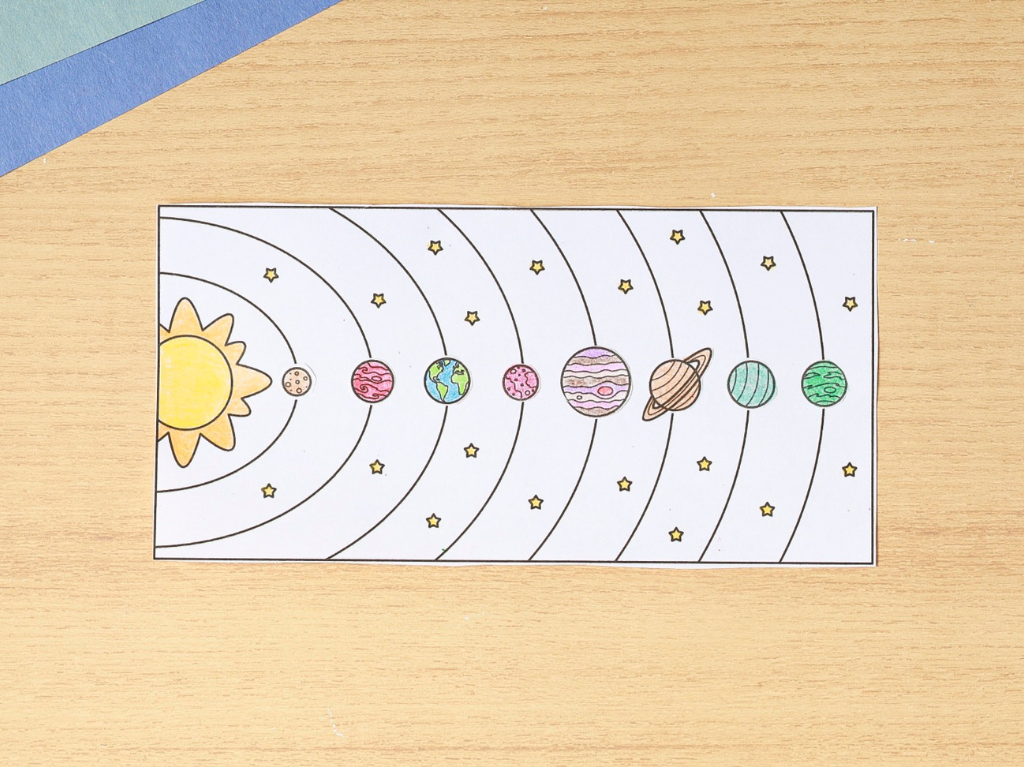 Printable Build A Solar System Craft