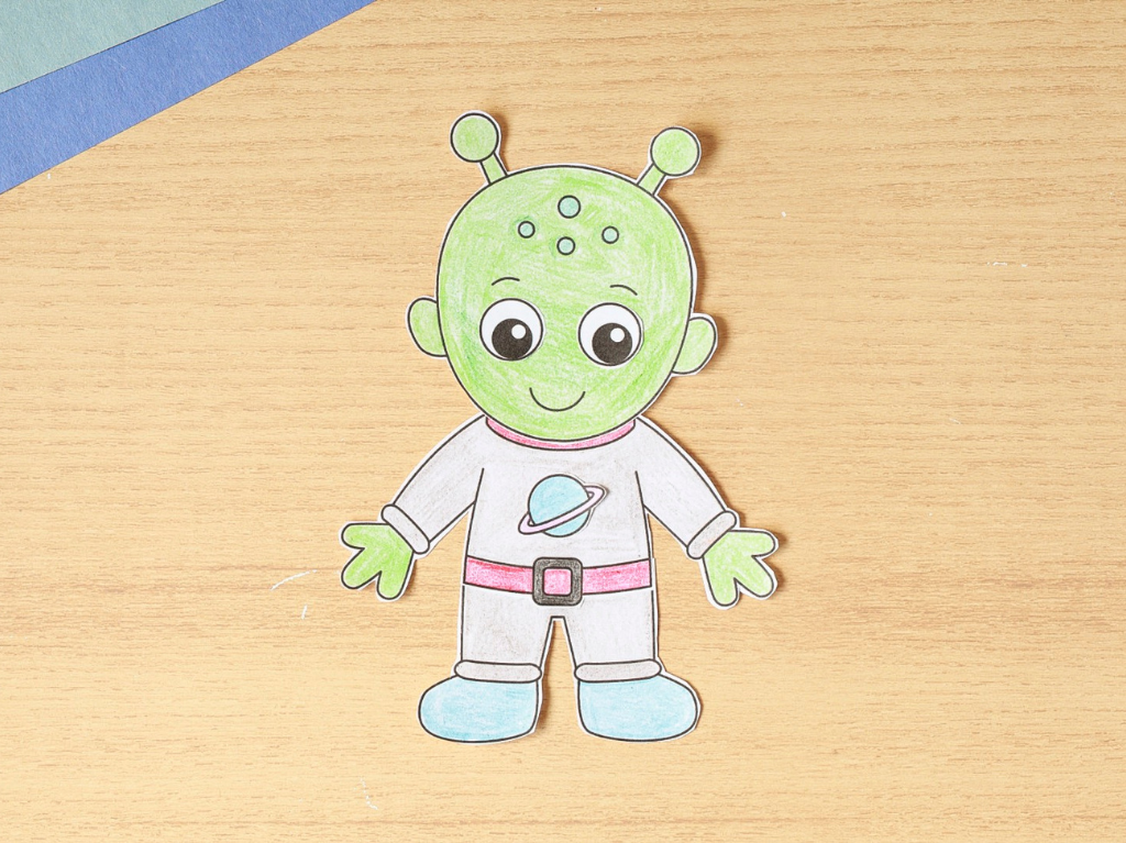 Printable Build an Alien Craft