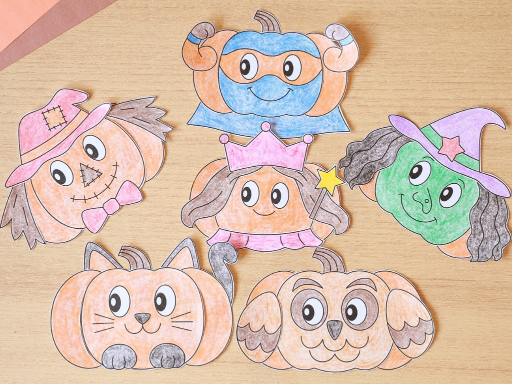 Printable Disguise a Pumpkin Crafts
