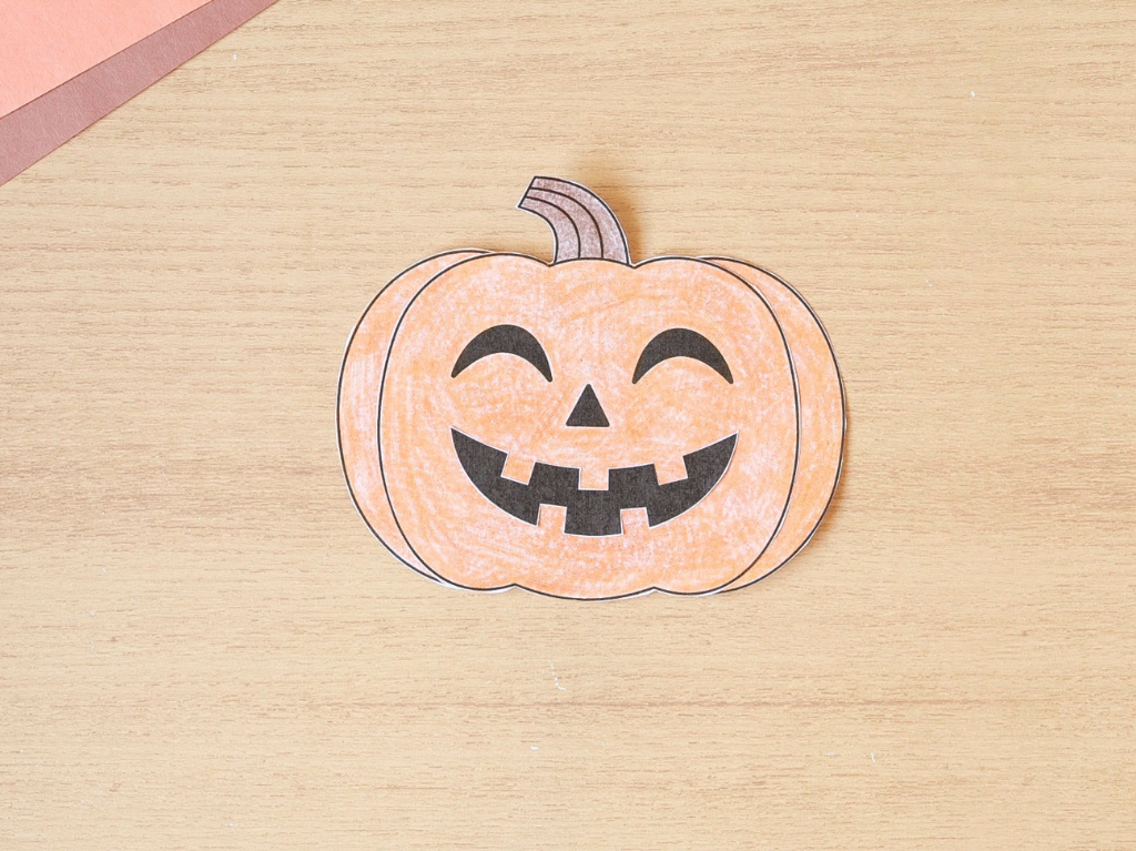 Printable Build a Jack-O’-Lantern Craft