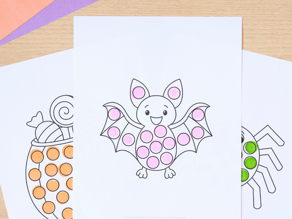 8 Halloween Dot Marker Activities