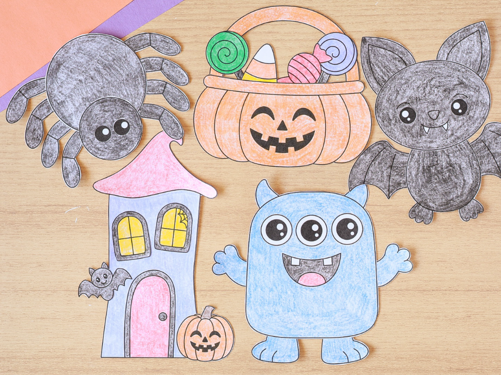 Printable Halloween Crafts for Preschool